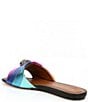 Color:Multi - Image 3 - Kensington Metallic Rainbow Slide Sandals