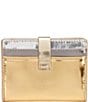 Kurt Geiger London Kensington Gold Metallic Card Holder Wallet, Color:Metal Comb - Image 2