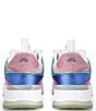 Color:White - Image 3 - Kensington Metallic Rainbow Platform Sneakers