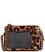 Kurt Geiger London Kensington Micro Animal Print Camera Crossbody Bag, Color:Brown - Image 2