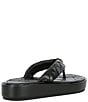 Color:Black - Image 2 - Kensington Puff Platform Flip-Flop Sandals