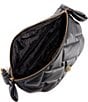 Color:Black - Image 3 - Kensington Quilted Leather Belt Bag