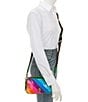 Kurt Geiger London Kensington Rainbow Leather Double Zip Camera Crossbody Bag, Color:Mult/Other - Image 4