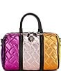 Kurt Geiger London Kensington Rainbow Quilted Boston Satchel Bag, Color:Mult/Other - Image 1