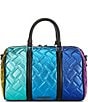 Kurt Geiger London Kensington Rainbow Quilted Boston Satchel Bag, Color:Mult/Other - Image 2