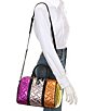 Kurt Geiger London Kensington Rainbow Quilted Boston Satchel Bag, Color:Mult/Other - Image 4