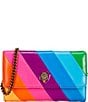 Kurt Geiger London Kensington Rainbow Wallet On Chain Crossbody Bag, Color:Mult/Other - Image 1