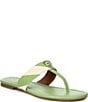 Color:Green - Image 1 - Kensington Slip On T-Bar Sandals