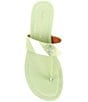 Color:Green - Image 5 - Kensington Slip On T-Bar Sandals
