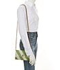 Color:Green - Image 4 - Kensington Stripe Crossbody Bag