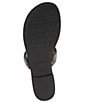 Kurt Geiger London Kensington Quilted Leather Eagle Head T-Bar Sandals ...