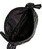 Color:Black - Image 3 - Kensington Leather Drench Belt Bag