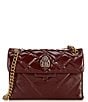 Kurt Geiger London Kensington Wine Mini Crossbody Bag, Color:Wine - Image 1