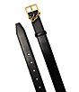 Kurt Geiger London Kurt Script Leather Belt - Image 3