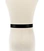 Kurt Geiger London Kurt Script Leather Belt - Image 5