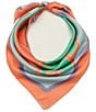 Kurt Geiger London Kurt Script Square Scarf - Image 1