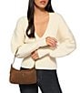 Kurt Geiger London Kurt Suede Sling Shoulder Bag - Image 4