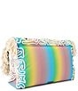 Kurt Geiger London Kurt's Cabana Rainbow Ombre Rope Macro Kensington Shoulder Bag - Image 3