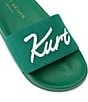 Kurt Geiger London Kurt's Cabana Meena Canvas Pool Slide Sandals - Image 3