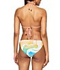 Kurt Geiger London Kurt's Cabana Triangle String Swirl Print Coordinating Bikini Top - Image 2