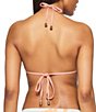 Kurt Geiger London Kurt's Cabana Triangle String Swirl Print Coordinating Bikini Top - Image 4