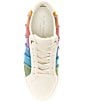 Color:Multi/Denim - Image 5 - Lane Stripe Denim Rainbow Sneakers