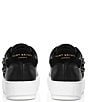 Color:Black - Image 3 - Laney Leather Embellished Eye Platform Sneakers