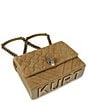 Kurt Geiger London Large Kensington Kurt Suede Shoulder Bag - Image 5