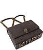 Kurt Geiger London Large Kensington Kurt Suede Shoulder Bag - Image 4