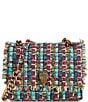 Kurt Geiger London Large Kensington Multi Color Long Flap Crossbody Bag, Color:Multi - Image 1