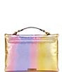 Color:Multi - Image 2 - Large Kensington Pastel Rainbow Metallic Ombre Shoulder Bag