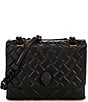 Kurt Geiger London Large Quilted Kensington Long Flap Shoulder Bag - Image 1