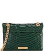 Kurt Geiger London Leather Green Mini Kensington Crossbody Bag, Color:Green - Image 2