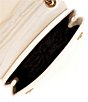 Color:White - Image 3 - Fish Scale Leather Mini Kensington Crossbody Bag