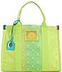 Color:Lime Green - Image 1 - Lime Green Rainbow Southbank Tote Bag