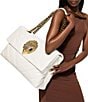 Kurt Geiger London Macro Kensington Drench Leather Crossbody Bag - Image 2