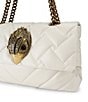 Kurt Geiger London Macro Kensington Drench Leather Crossbody Bag - Image 4