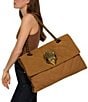 Kurt Geiger London Macro Kensington Suede Crossbody Shoulder Bag - Image 2