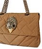 Kurt Geiger London Macro Kensington Suede Crossbody Shoulder Bag - Image 5