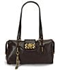 Kurt Geiger London Marylebone Leather Turn Lock Shoulder Bag - Image 1