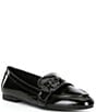 Color:Charcoal - Image 1 - Mayfair Buckle Leather Loafers