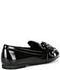 Color:Charcoal - Image 2 - Mayfair Buckle Leather Loafers