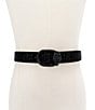 Kurt Geiger London Mayfair Embellished Scratchy Suede Belt - Image 4