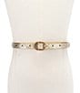 Kurt Geiger London Mayfair Metallic Embellished Scratchy Belt - Image 4