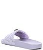 Color:Lilac - Image 3 - Meena Quilted Eagle Head Sandals
