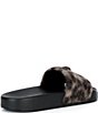 Kurt Geiger London Meena Eagle Leopard Wooly Eagle Ornament Pool Slide Sandals - Image 2