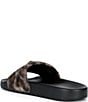 Kurt Geiger London Meena Eagle Leopard Wooly Eagle Ornament Pool Slide Sandals - Image 3