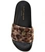 Kurt Geiger London Meena Eagle Leopard Wooly Eagle Ornament Pool Slide Sandals - Image 5