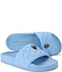 Kurt Geiger London Meena Eagle Ornament Pool Slide Sandals - Image 2
