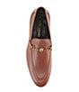 Color:Medium Brown - Image 5 - Men's Ali Leather Bit Loafers